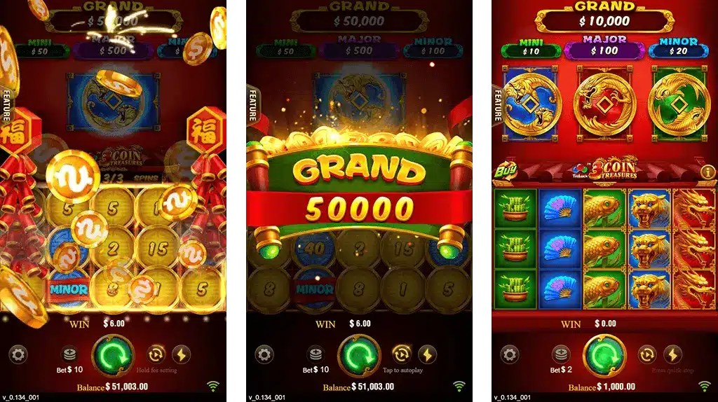 3 Coins 82Lotteryapp Bonus